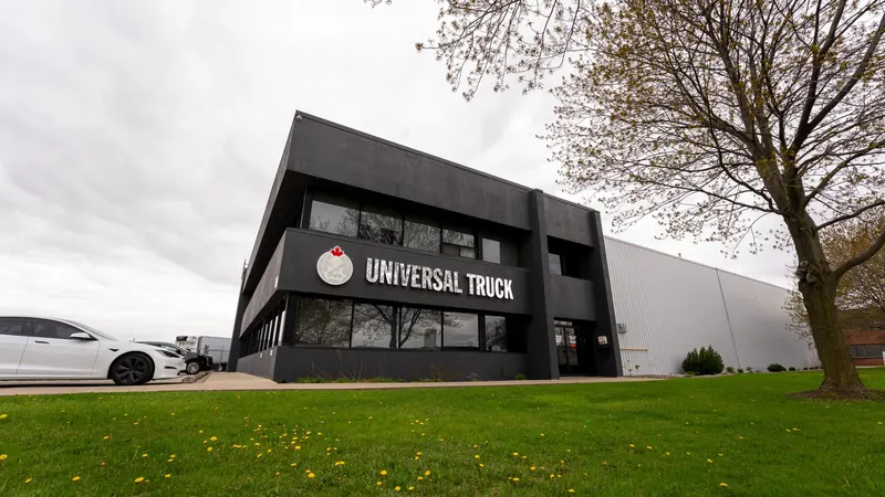 The Universal Truck Bodies building at 1180 Aerowood Drive, Mississauga